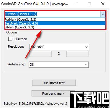 Geek3d GpuTest GUI下载,显卡测试,GPU测试,GPU性能