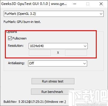 Geek3d GpuTest GUI下载,显卡测试,GPU测试,GPU性能