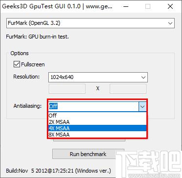 Geek3d GpuTest GUI下载,显卡测试,GPU测试,GPU性能